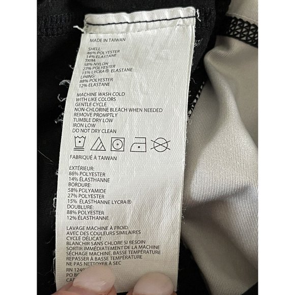 Prana‎ Tatum Capri Leggings Kaleidoscope Purple Black Reflective Cropped Small - Picture 5 of 10